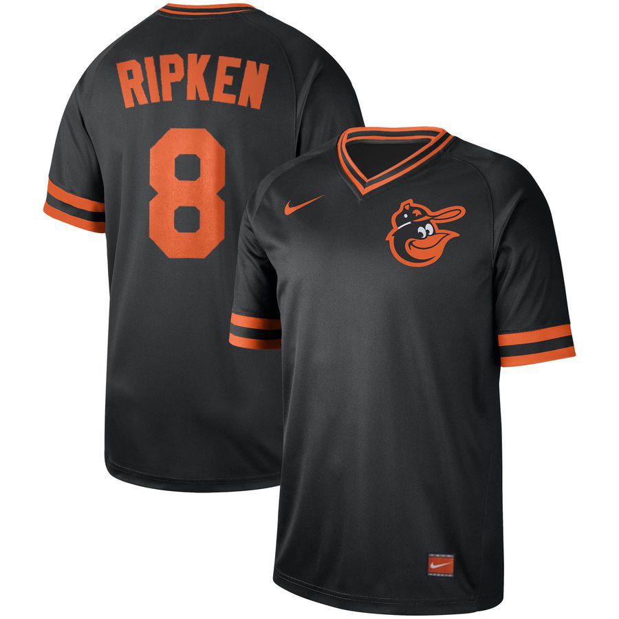 2019 Men MLB Baltimore Orioles #8 Ripken black Nike Cooperstown Collection Jerseys->new york yankees->MLB Jersey